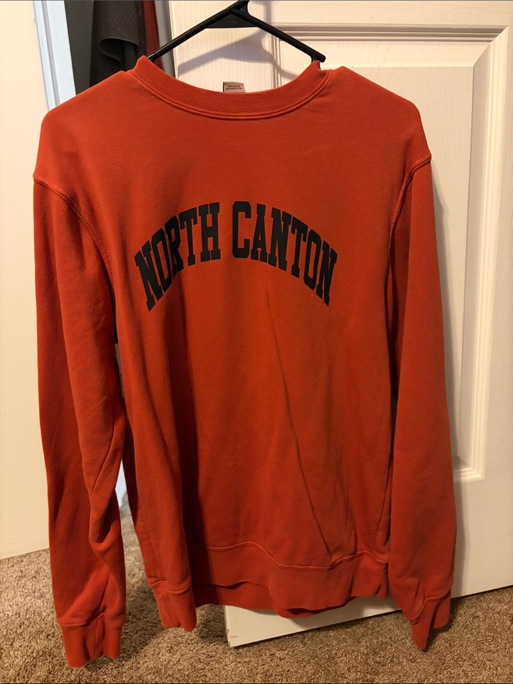 North Canton Red Crewneck Sweatshirt